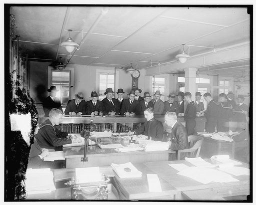 Opening of bids, Navy Dept. Bureau of Accts.