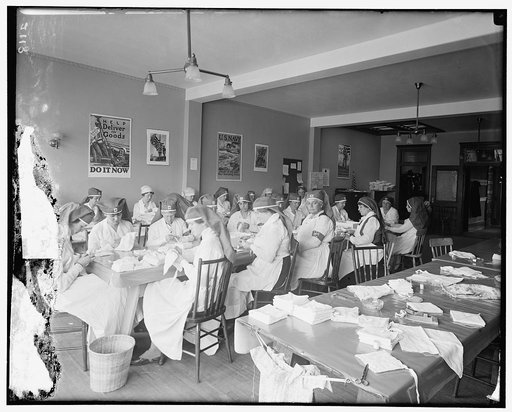 Mrs. M. Blair's surgical dressing room
