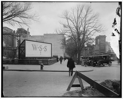 War savings sign