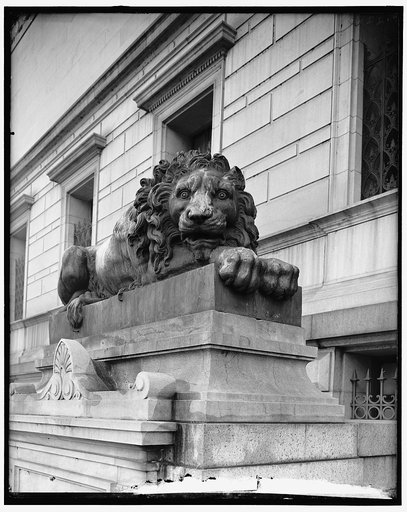 Lions at Corcoran Art Gallery