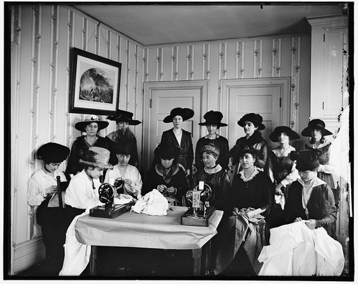 Women at French Embassy