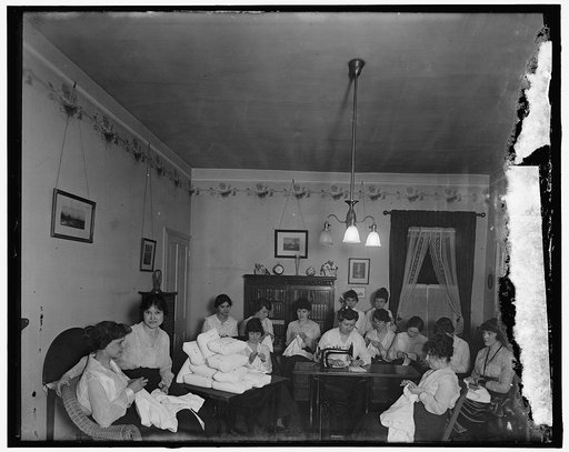 Mrs. Ball and group at Hamilton Hotel