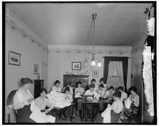 Mrs. Ball and group at Hamilton Hotel