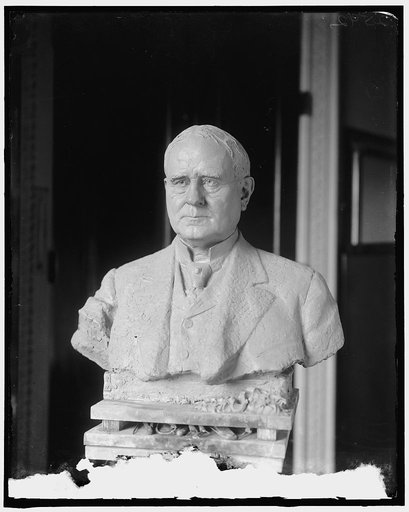 Speaker Clark's bust