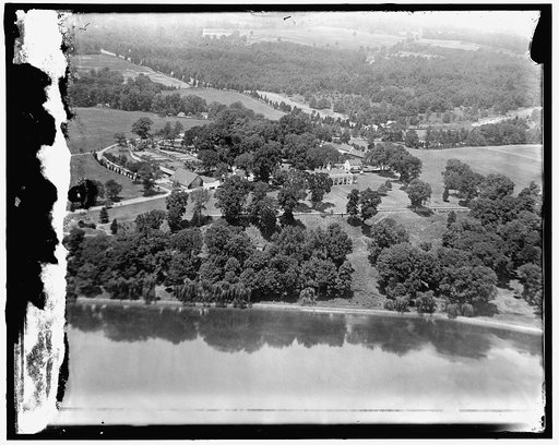 Mt. Vernon from Plane