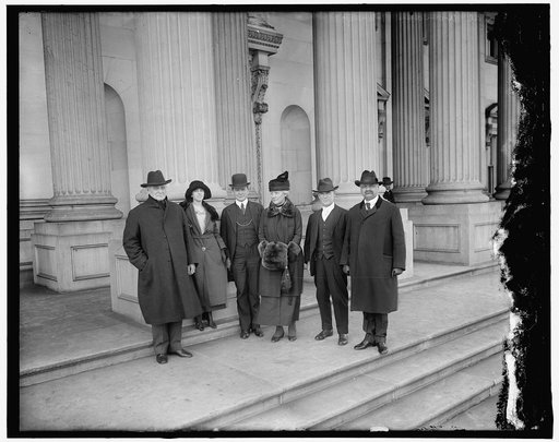 Mrs. Lawrence Lewis, Rep. Simon D. Fess Sen. C. Curtis