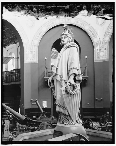 Statue of Freedom Captiol Dome Capitol (plaster model)