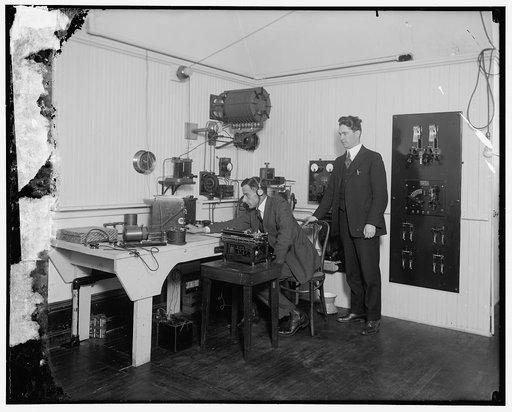 Wireless apparatus at Post Office Dept.