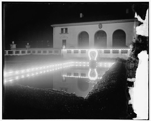 Pan American at night