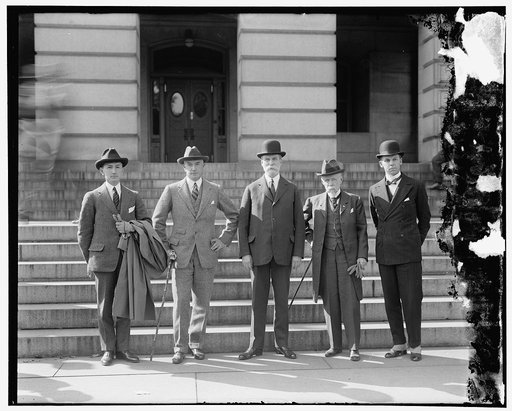 Sec'y Hughes and Secretaries