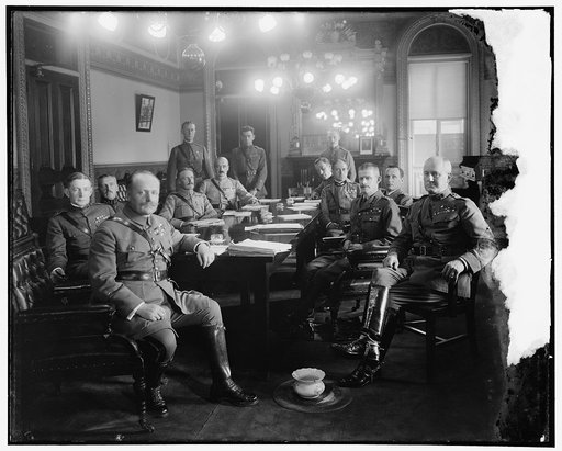 General Dawes w/the Military Board of Allied Supply