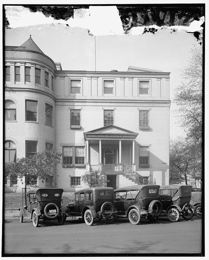 Nat'l Council on the Limitation of Armaments House on 17th Street between New York Ave. and G St.