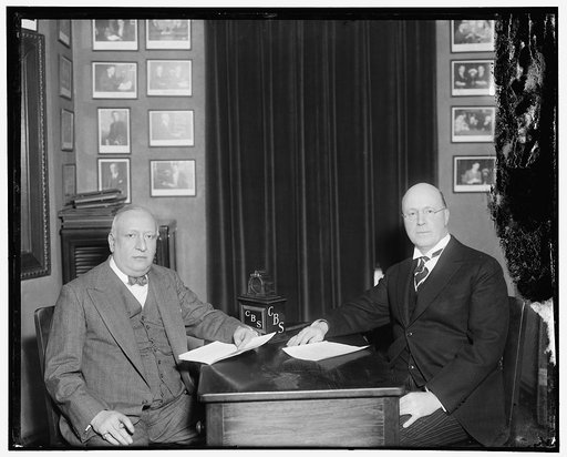 CBS. The Argentine Ambassador Dr. Manuel Mabbran & Sen. Tasker L. Oddie of Nevada