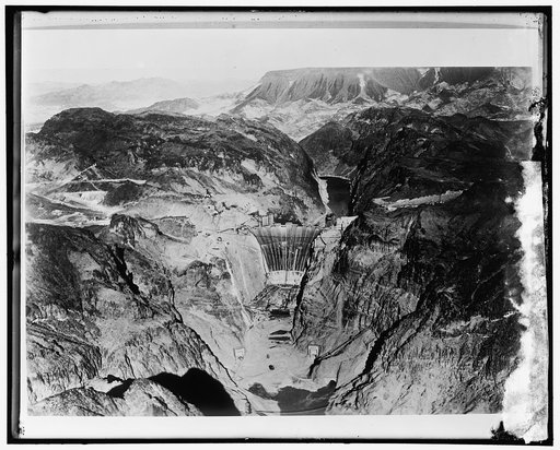 Boulder Dam, air shot