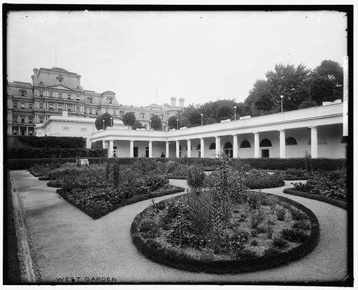 White House: West garden