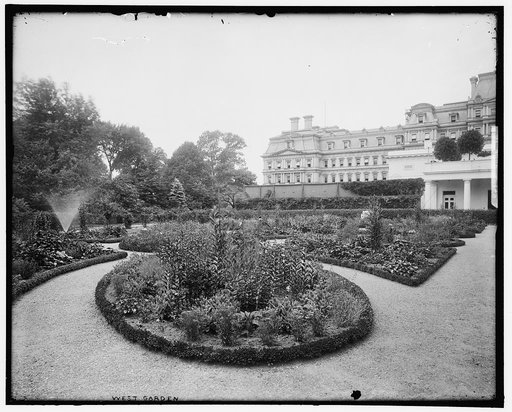 White House: West garden