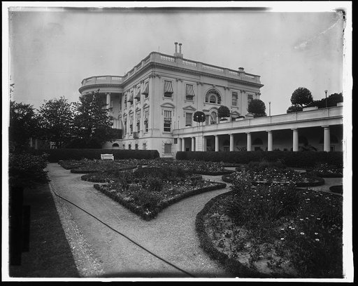 WHITE HOUSE. WEST GARDEN