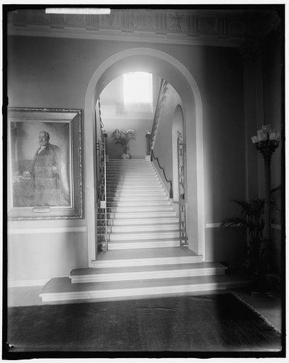 WHITE HOUSE. STAIRCASE