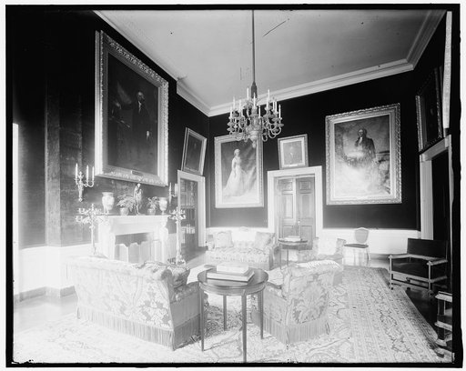 WHITE HOUSE. RED ROOM