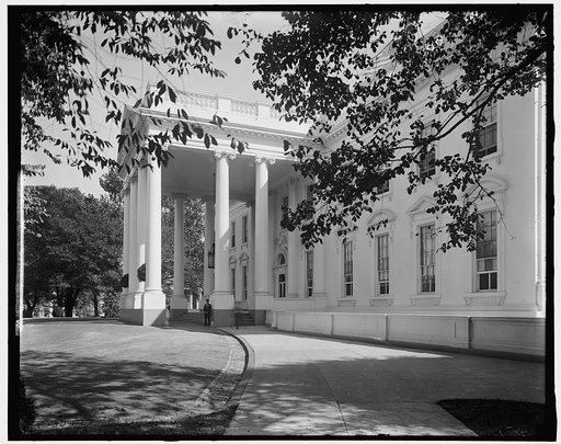 WHITE HOUSE. NORTH PORTICO