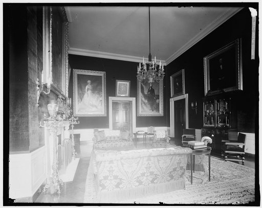 WHITE HOUSE. RED ROOM