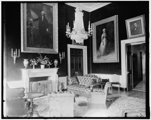WHITE HOUSE. RED ROOM