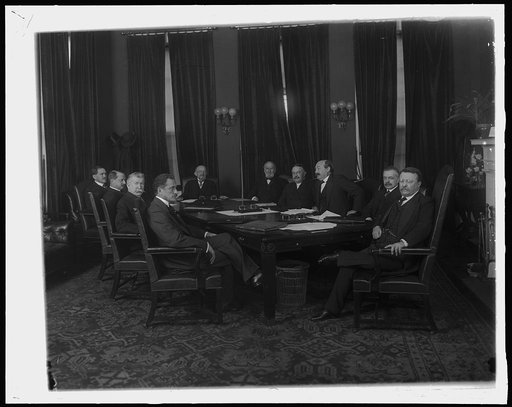 ROOSEVELT, THEODORE. WITH CABINET