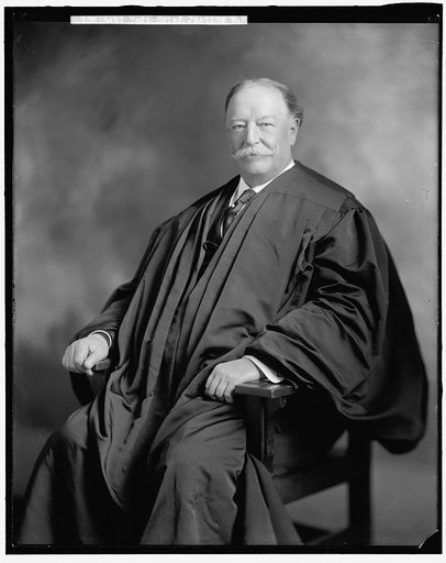 TAFT, WILLIAM HOWARD. AS CHIEF JUSTICE