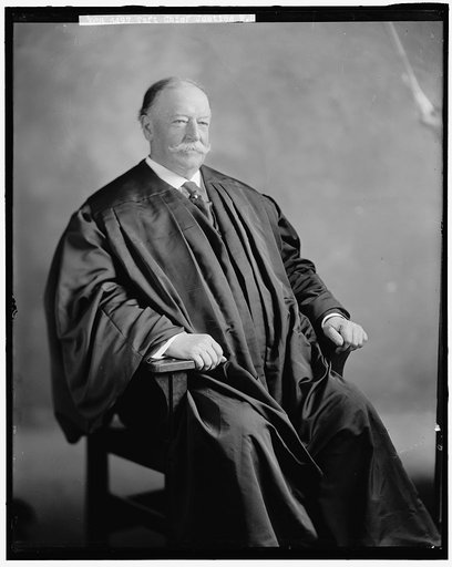 TAFT, WILLIAM HOWARD. AS CHIEF JUSTICE