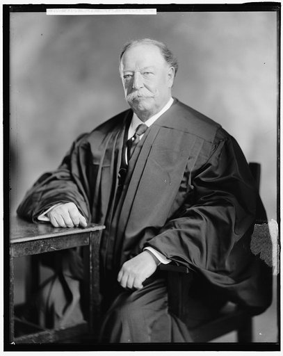 TAFT, WILLIAM HOWARD. AS CHIEF JUSTICE