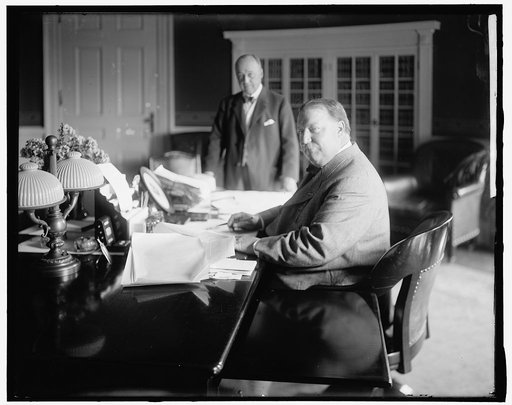 TAFT, WILLIAM HOWARD. SIGNING RECIPROCITY BILL