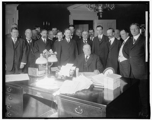 TAFT, WILLIAM HOWARD. SIGNING ARIZONA BILL
