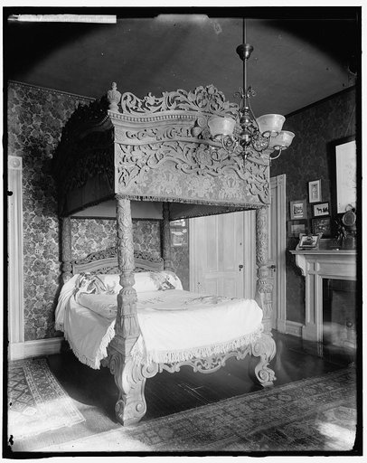 TAFT, SEC. W.H. W.H. TAFT BEDROOM