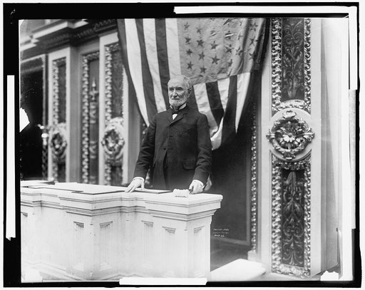 CANNON, JOSEPH G. HONORABLE. ON ROSTRUM