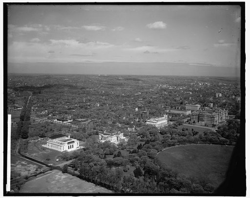 PAN AMERICAN UNION FROM TOP OF WASHINGTON MONUMENT