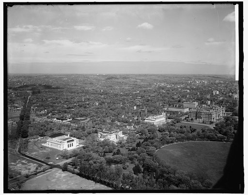 PAN AMERICAN UNION FROM TOP OF WASHINGTON MONUMENT