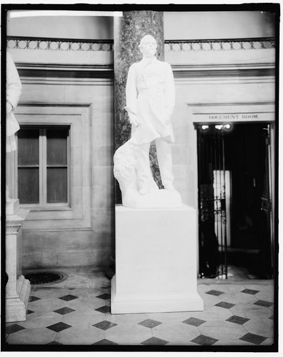 WALLACE, LEW. STATUE