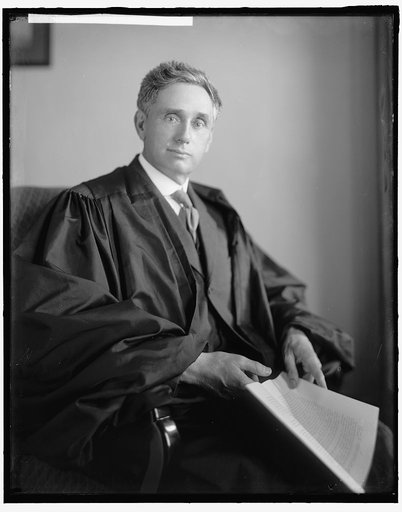 BRANDEIS, LOUIS D. JUSTICE