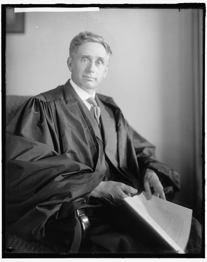 BRANDEIS, LOUIS D. JUSTICE