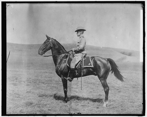 ANDERSON, H.R. GENERAL. ON HORSE