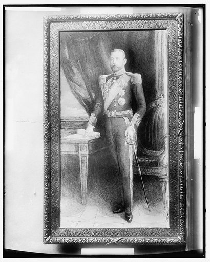 GEORGE, KING. PAINTING