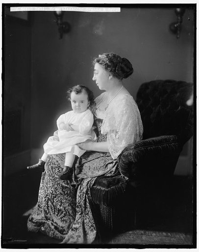 BELL, ALEXANDER GRAHAM, MRS. WITH CHILD