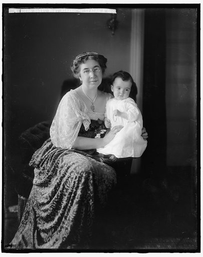 BELL, ALEXANDER GRAHAM, MRS. WITH CHILD