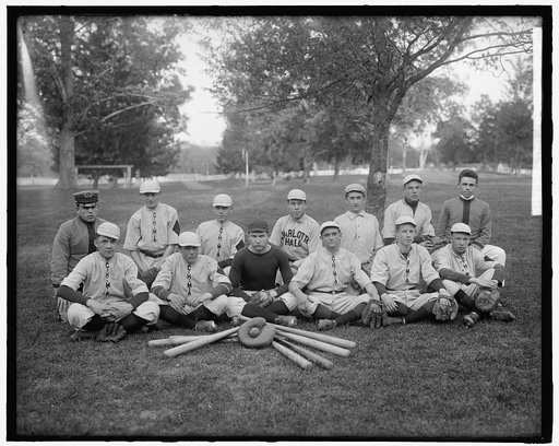 CHARLOTTE HALL. BASEBALL