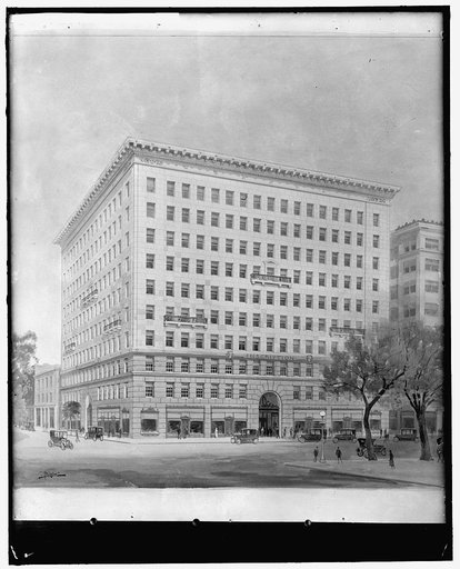 Architectural drawing for building