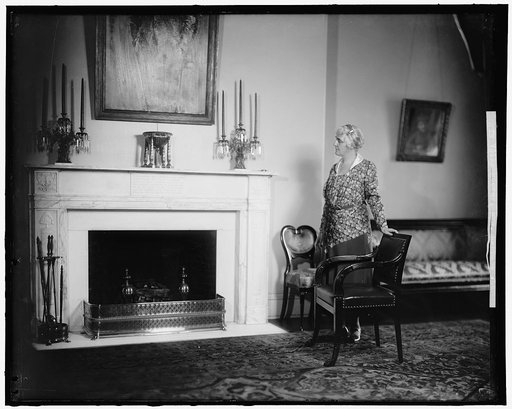 HOOVER, HERBERT C., MRS.