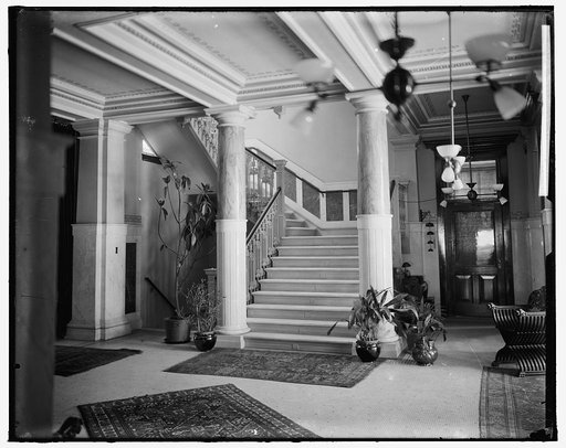 CATHEDRAL SCHOOL. INTERIOR STAIRS