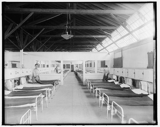 OCCOQUAN WORK HOUSE. SLEEPING AREA
