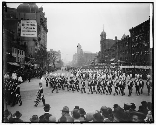 WILSON INAUGURAL PARADE