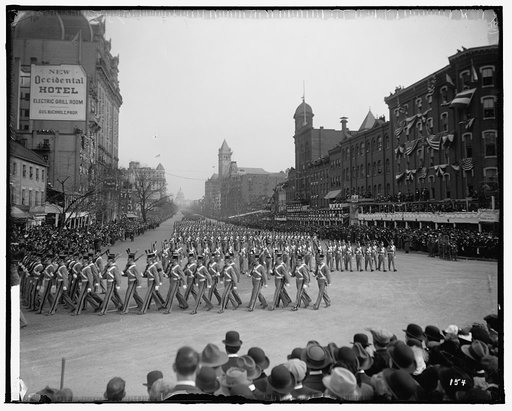 WILSON INAUGURAL PARADE
